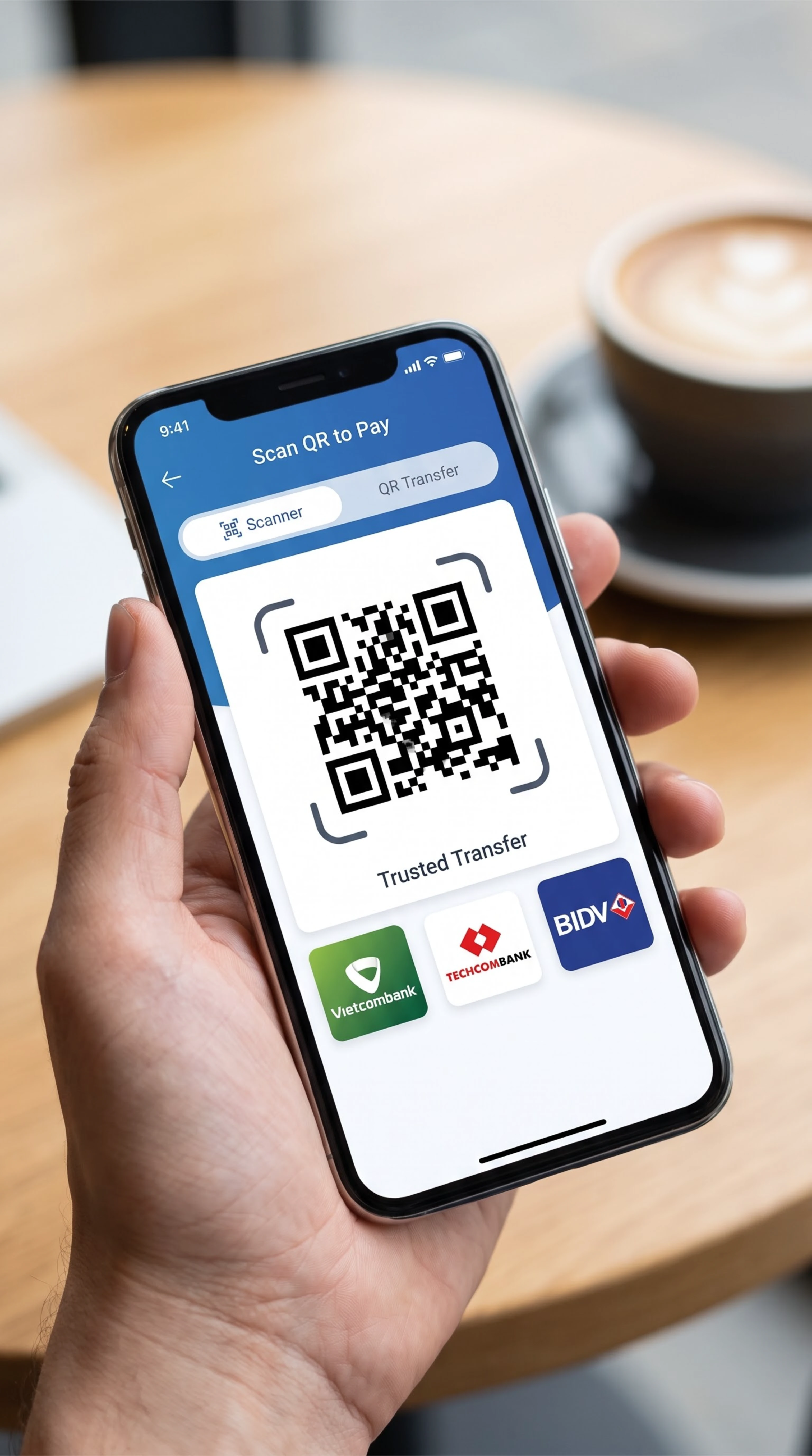 Nạp tiền qua QR ngân hàng